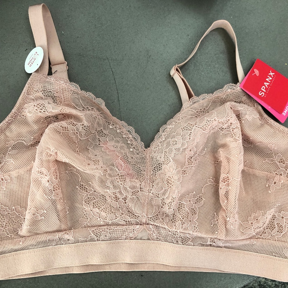 SPANX 1X/1TG BRALETTE / VINTAGE ROSE